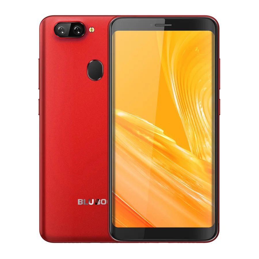 BLUBOO D6 WCDMA смартфон с 5 дюймовым дисплеем четырёхъядерным процессором MT6580A ОЗУ 2 Гб