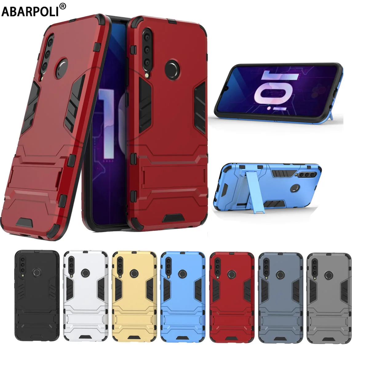 Чехол подставка для Huawei Honor 9 10 2 0 Lite Pro 8X MAX V20 V10 V9 жесткая полная крышка чехол 20