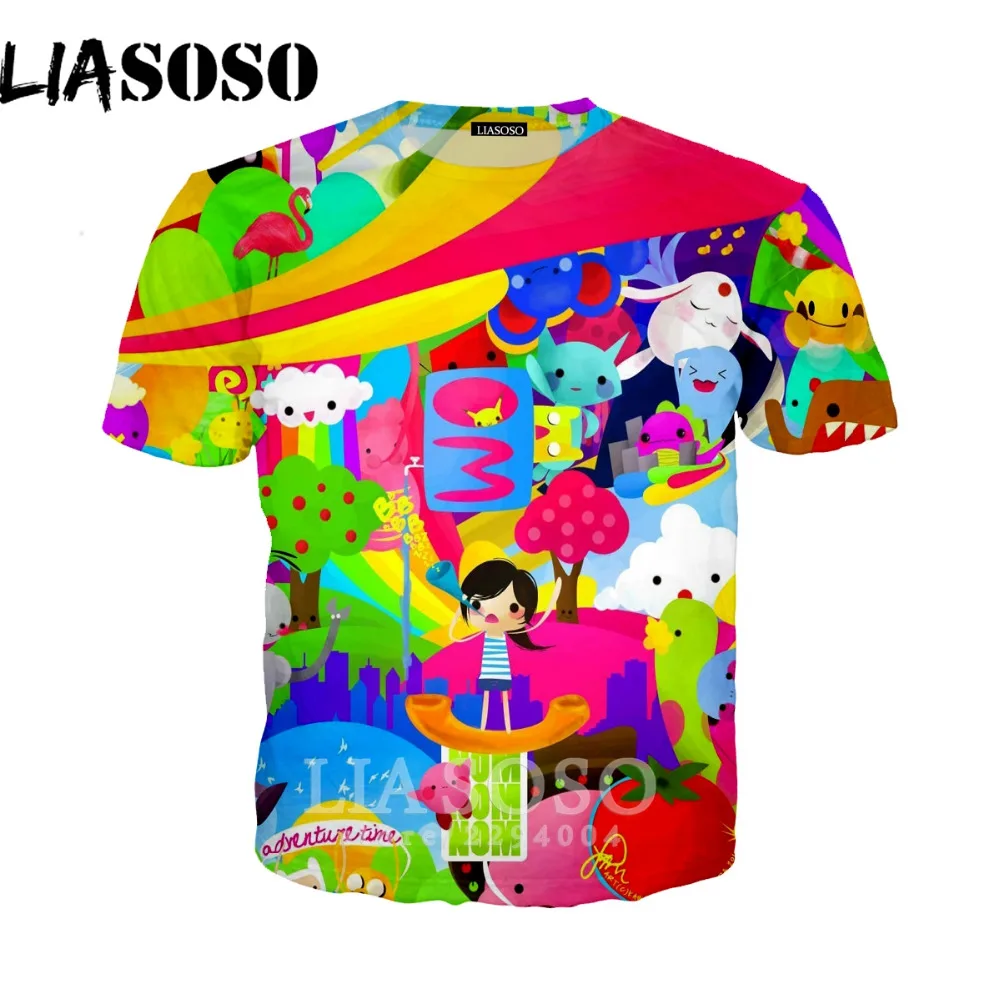 LIASOSO анимация время приключений футболка Финн и Джейк человек собака лицо