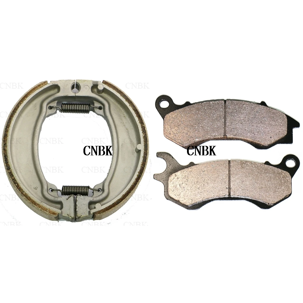 Copper Set Тормозные колодки барабанный башмак Набор для HONDA PCX 125 PCX125 2010 2011 2012 2013 передний задний Onroad - Цвет: Copper Set