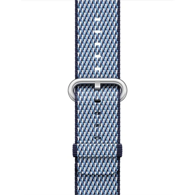 Спортивный тканый нейлоновый ремешок, мягкий ремешок для apple watch 4, 44 мм, 40 мм, браслет на запястье, ремень, тканевый нейлоновый ремешок для iwatch 3/2/1 - Цвет ремешка: Blue4