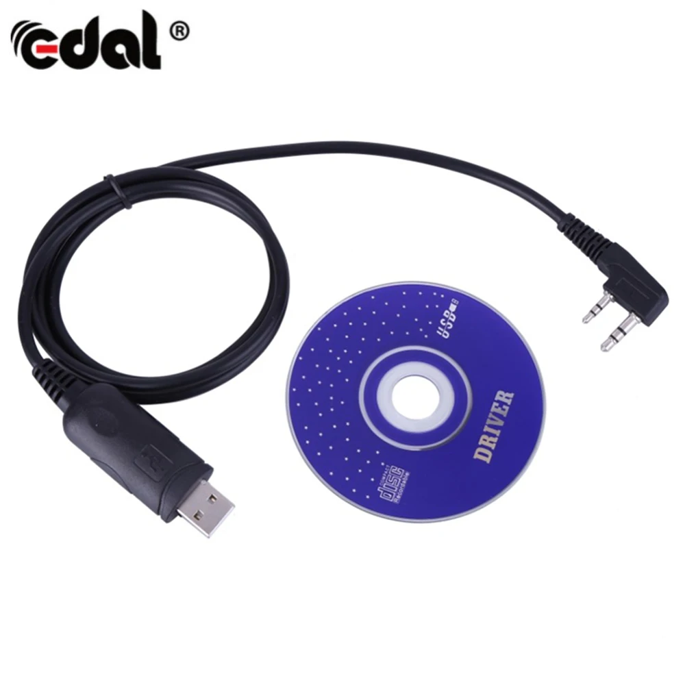 EDAL совместимый USB кабель программирования для Baofeng двухстороннее радио UV 5R BF 888S F8 +