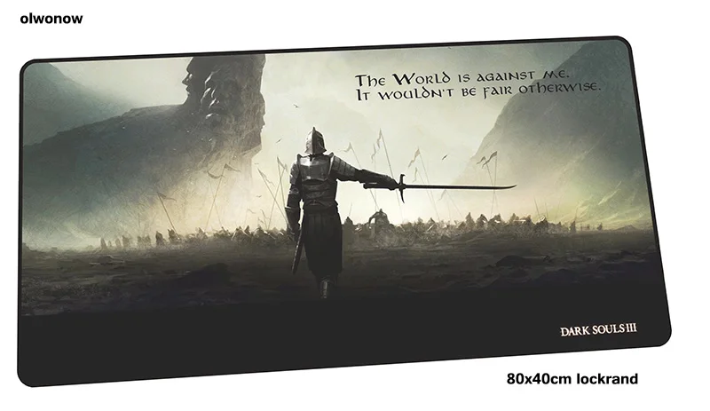 Dark Souls коврик для мыши геймер 3d 800x400x2 мм игровой коврик для мыши Большой модный ноутбук ПК Аксессуары для ноутбука эргономичный коврик для мыши