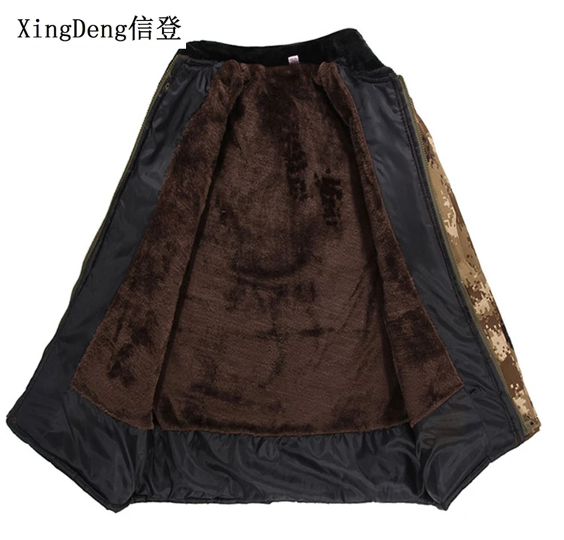 Новинка 2018 водонепроницаемые хлопковые куртки XingDeng Мужская камуфляжная модная
