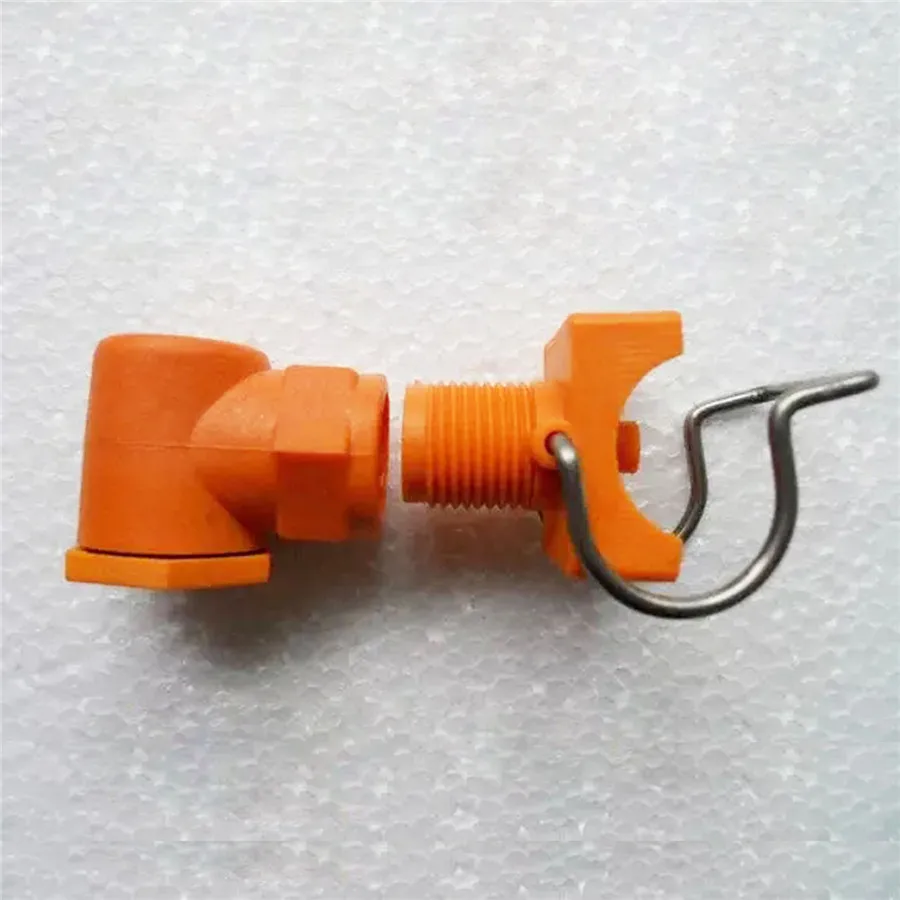 

Пластиковая быстрая полипропиленовая насадка с зажимом, насадка для резервуара для охлаждения воды, насадка для вакуумной коробки и душа, насадка для охлаждения резервуара