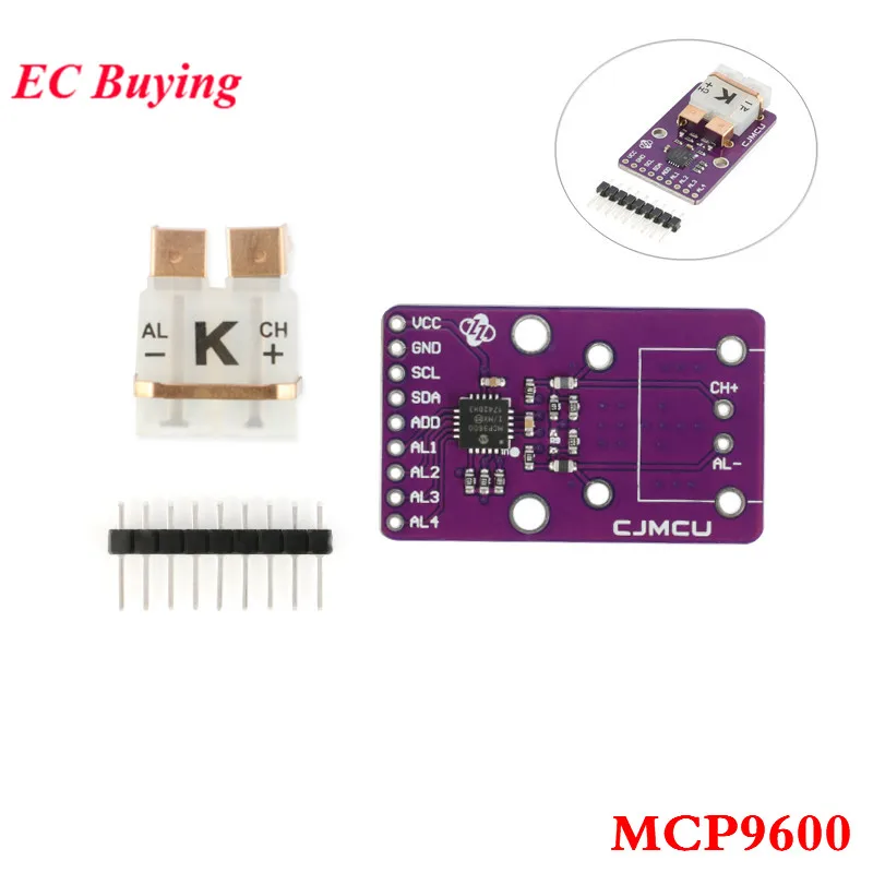 Модуль преобразователя MCP9600 I2C IIC Тип K термопара электродвижущая температурная