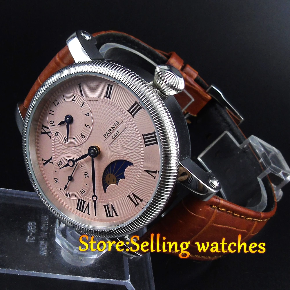Мужские часы с розовым циферблатом 42 мм|watch men|watch men watchwatch watch |