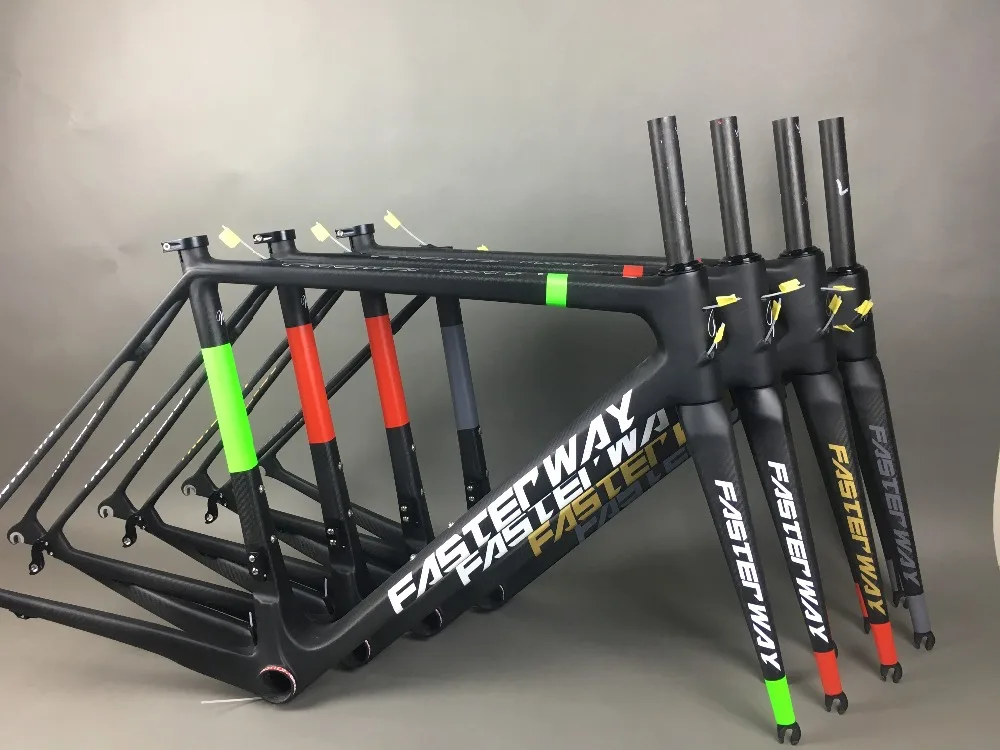 Набор углеродных рамок FASTERWAY PRO 3k для шоссейного велосипеда набор рисунков: