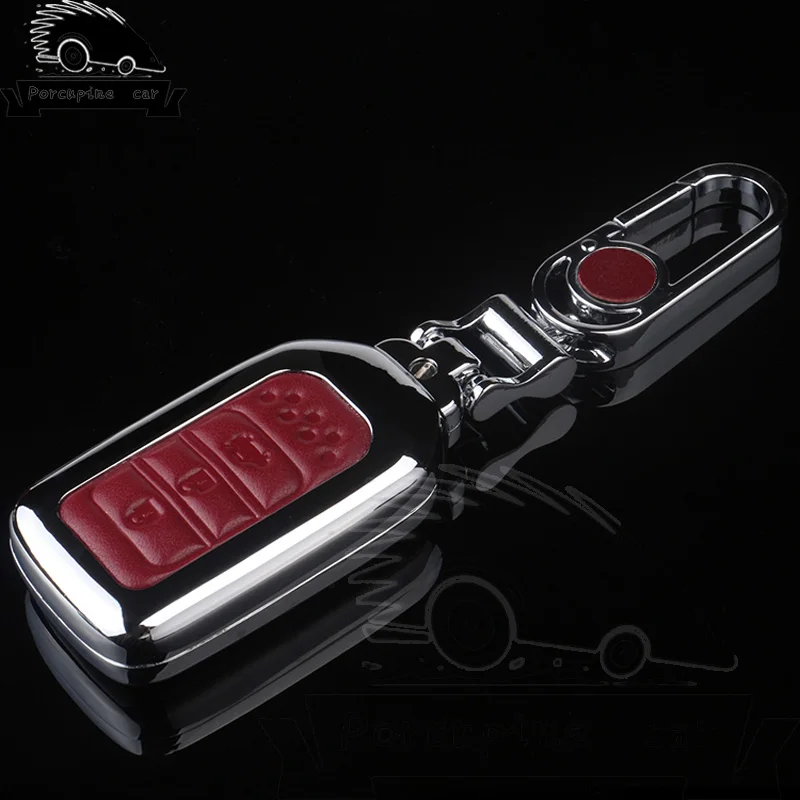 3 Buttons Remote Cover Zinc alloy Leather Key Case Fit For Honda Accord CR-V City Car Styling | Автомобили и мотоциклы