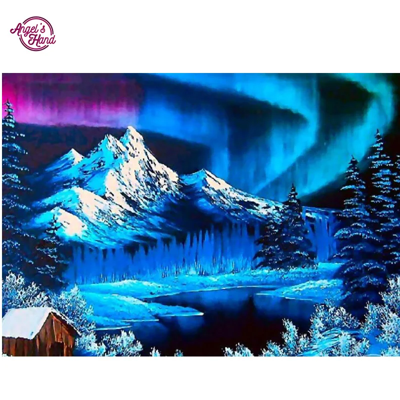 Angel's рука полная DIY Kit алмаз живопись 3D вышивка крестиком круглый бриллиант