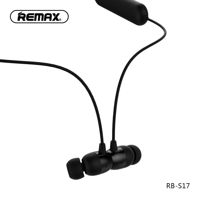 Новое поступление Remax S17 беспроводные Bluetooth Спортивные Наушники V4.1 Шейная