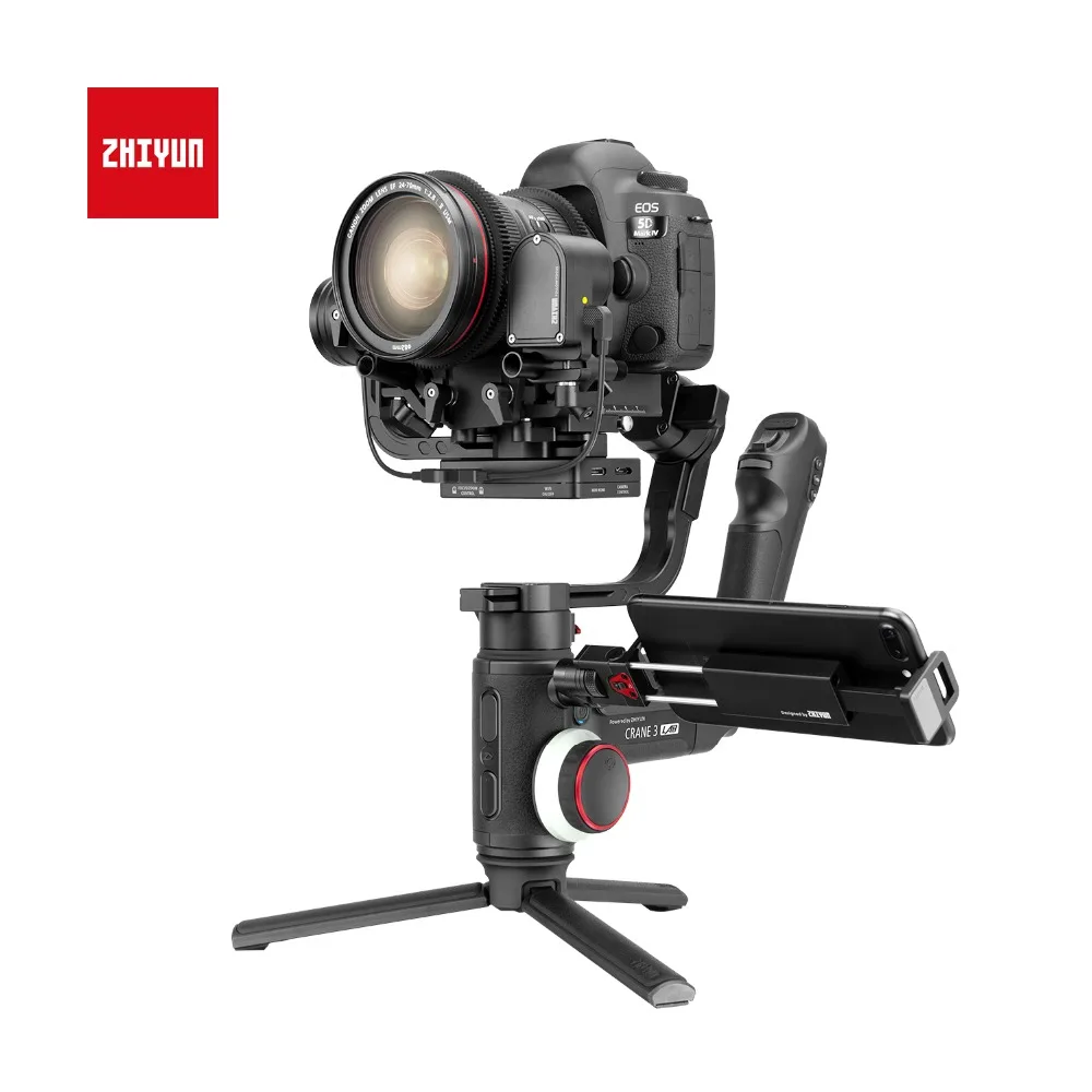 Zhiyun Crane 3 лабораторный тренога для крана 3/2/Plus гладкий 4 Стабилизатор Ручной