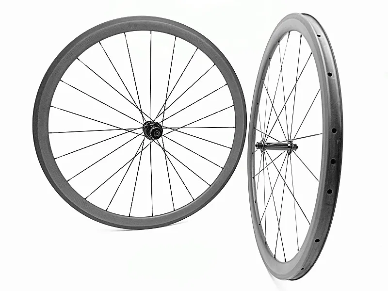 Шоссейные Углеродные колеса сверхлегкие 1420 г углеродные 700C 38 мм clincher tubular 3k UD