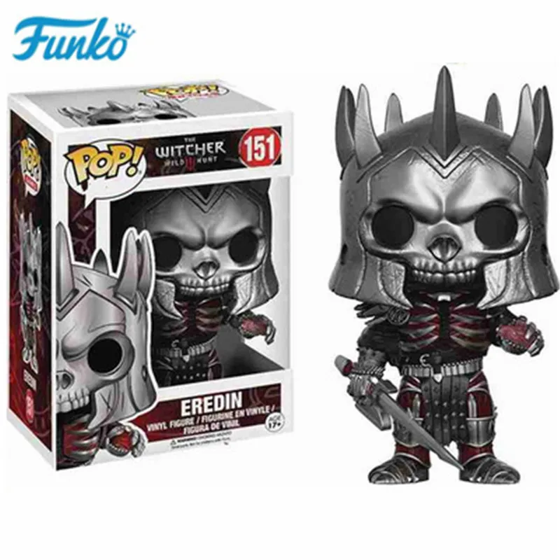 Funko pop The Ведьмак 3 Дикая Охота: #149 Geralt #151 Eredin #150 Ciri фигурка виниловые игрушки