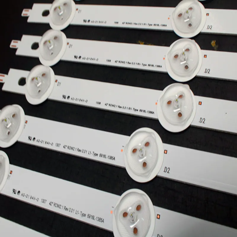 100% новый светодиодный фонарь с подсветкой для LG 42LN519C CC 6916L 1385A 1386A 1387A 1388A 1 комплект