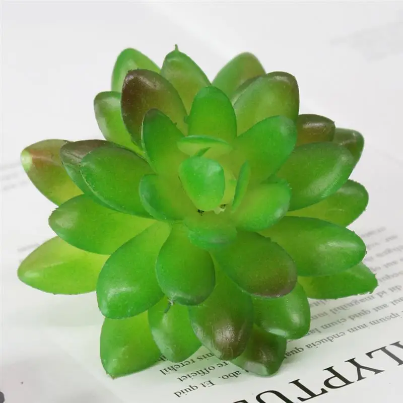 New Artificial Succulent DIY Unpotted Fake Plant Potted Plants Decor Plant Artificial Planters For Home Decor Fake Succulents
