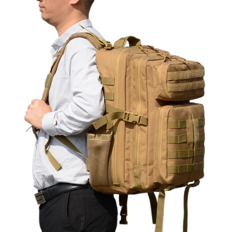 50L большой военный 3P рюкзак Для мужчин для походов путешествий кемпинга Пеший