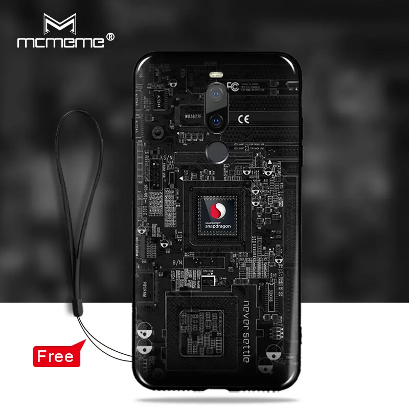 Case For meizu X8 x 8 cover Soft TPU Silicone Back Cover Pretty interesting battery painting for phone case |