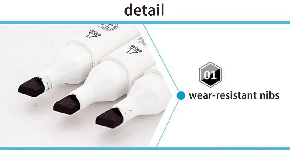 Touchliit 0# цвет меньше блендер алкоголь арт маркеры 120# черный цвет Эскиз Рисование маркером анимация манга двойные графические ручки