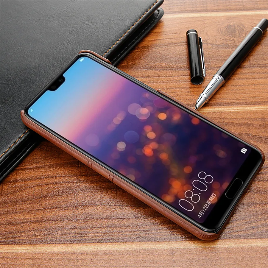 Чехол с держателем для карт Huawei P20 Pro Роскошный кожаный бумажник противоударный