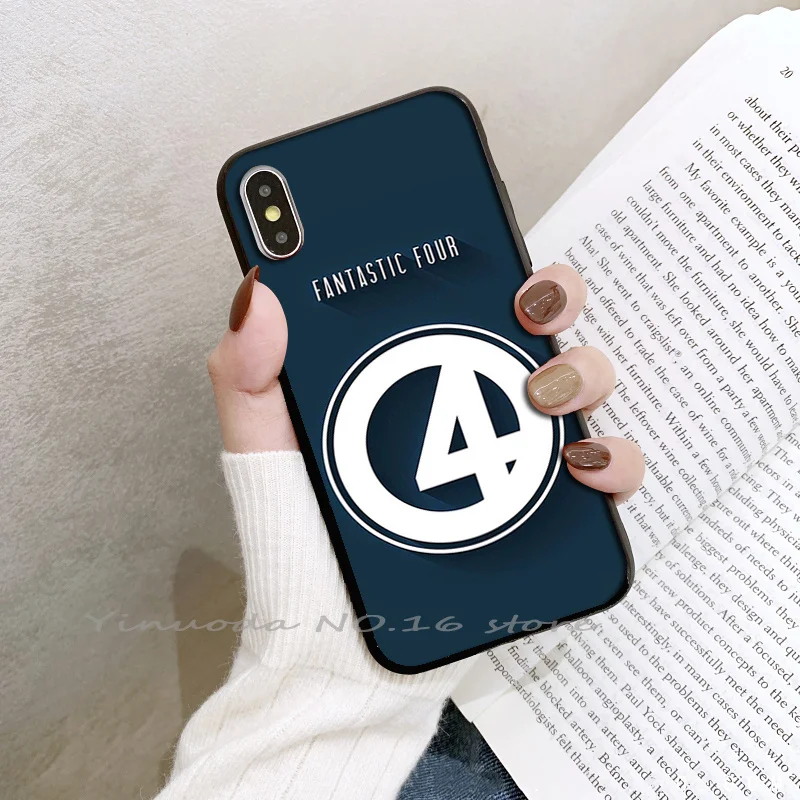Yinuoda Marvel DC логотип супергероя Новое поступление телефон чехол для iPhone 5 5S SE 6 6s 7 8 Plus X XS XR XSMax coque чехол