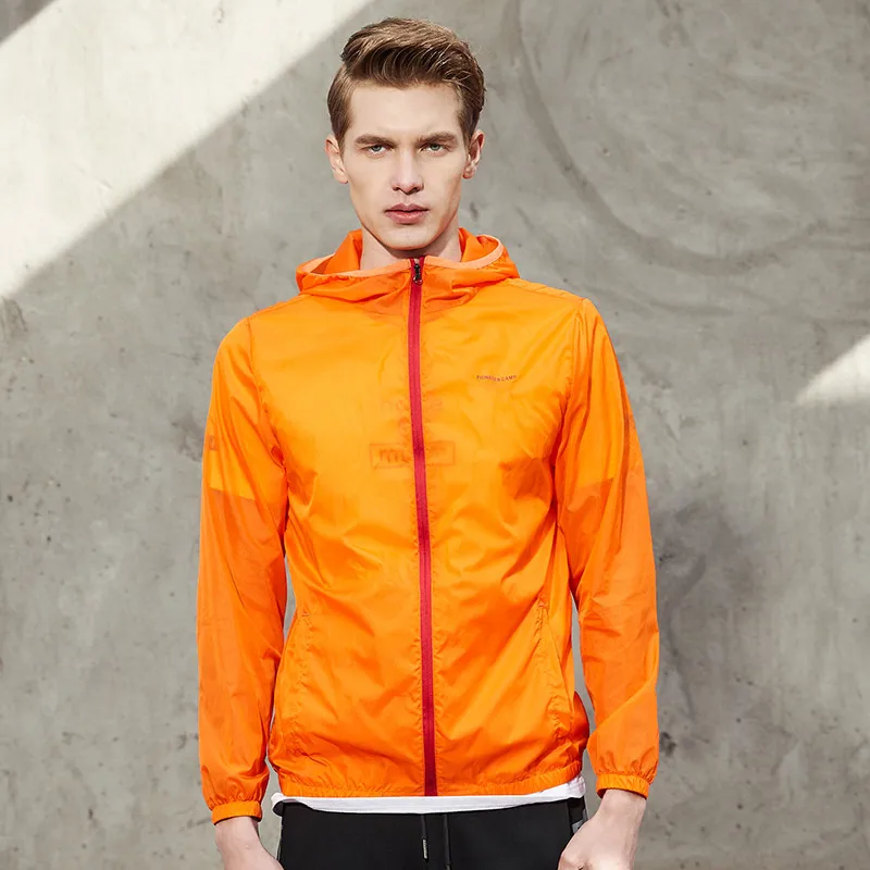 Пионерский лагерь ультра тонкая мужская куртка брендовая одежда солнцезащитное