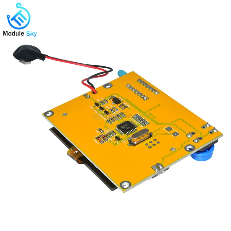 LCR-T4 Mega328 M328 мультиметровый Транзистор тестер ESR метр Диод Триод Емкость ESR метр MOS PNP NPN LCR+ чехол(не батарея