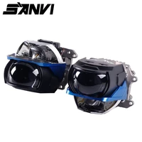 sanvi 2 pcs l63 l65 bi led lens headlight 45w 6000k hi low beam car led laser headlight car light retrofit kits