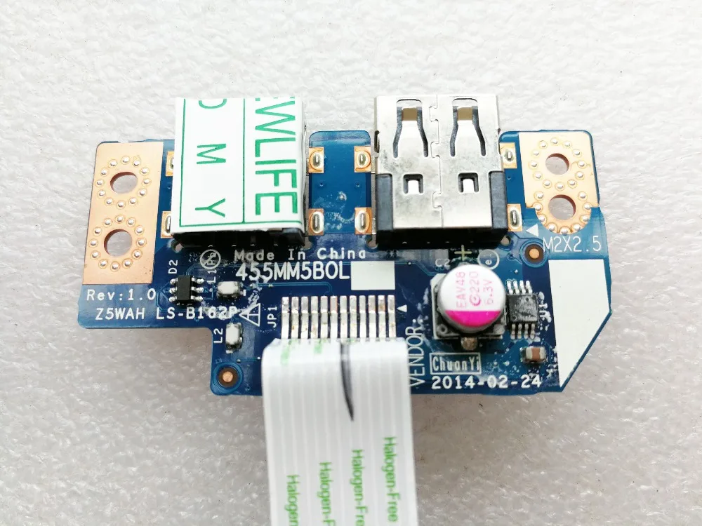 original for acer V3-572G E5-521 E5-571 572 E5-511 E1-571 usb board LS-B162P | Компьютеры и офис