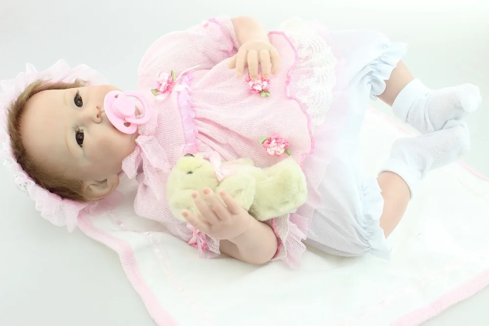 Лидер продаж импортная мохеровая кукла-комбинация силиконовые виниловые