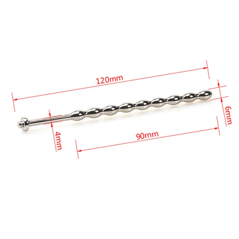 Electric Shock Pulse Therapy Metal Anal Plug Vibrator Urethral Penis Horse Eye Rod Adults Product Sex Toys for Men | Красота и