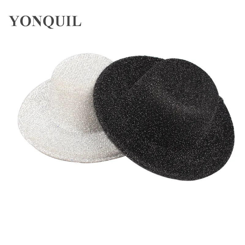 4&quot(10 CM) 8 Color Mini Top Fascinator Hats Blingbling Children Party Hair Accessories 24 Pieces/Lot MH005 | Аксессуары для