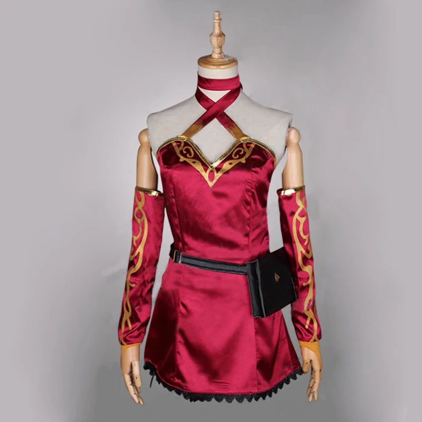 Аниме RWBY cinder осень Косплей Костюм Полный комплект с сумкой изготовленный на