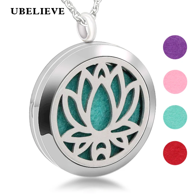 Ювелирные украшения из эфирных масел круглый металлический медальон 30 мм