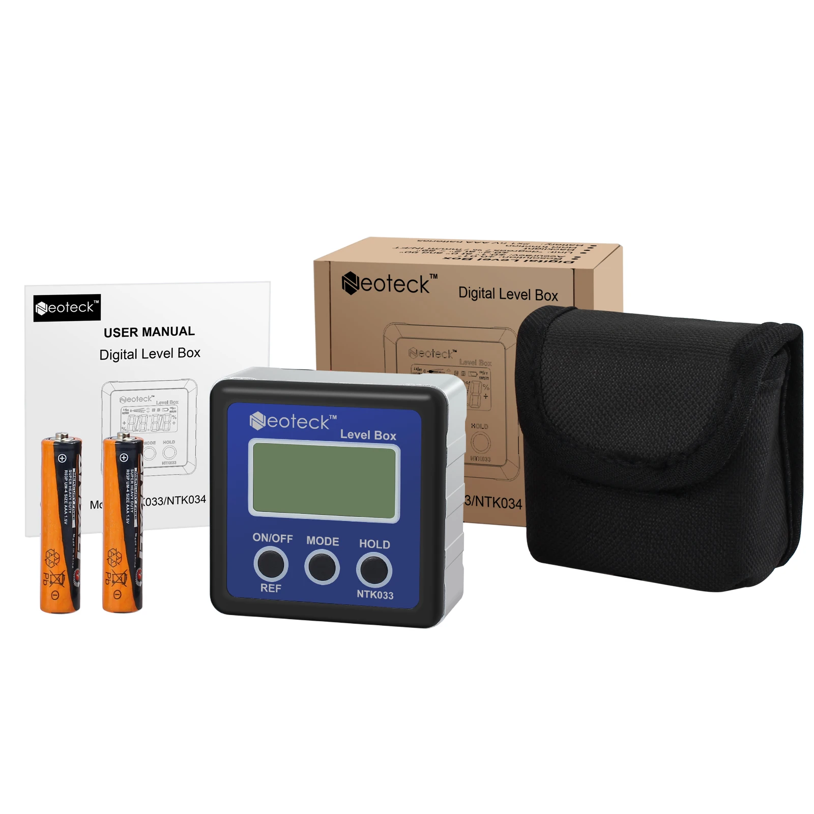 (Отправка от нас) Proster цифровой угломер и уровень коробки Угол Finder измерение