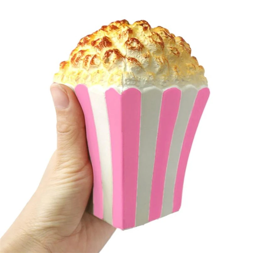 Jumbo Squeeze чашка для попкорна сжимаемая медленно поднимающаяся декомпрессия