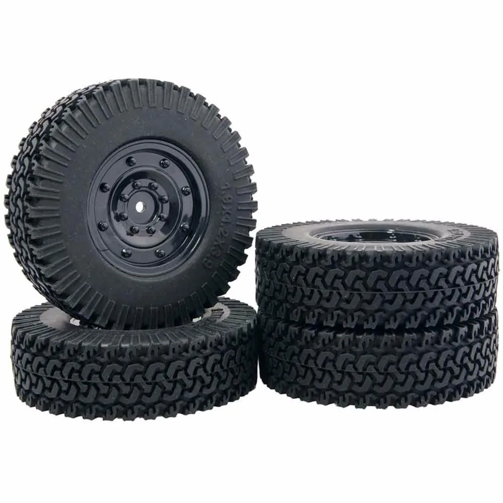 Резиновые шины 1:10 rc rock crawler 1 9 дюйма/колеса и для Axial SCX10 II AX90046 D90 TRX4 (4 шт.) tamiya D98mm |