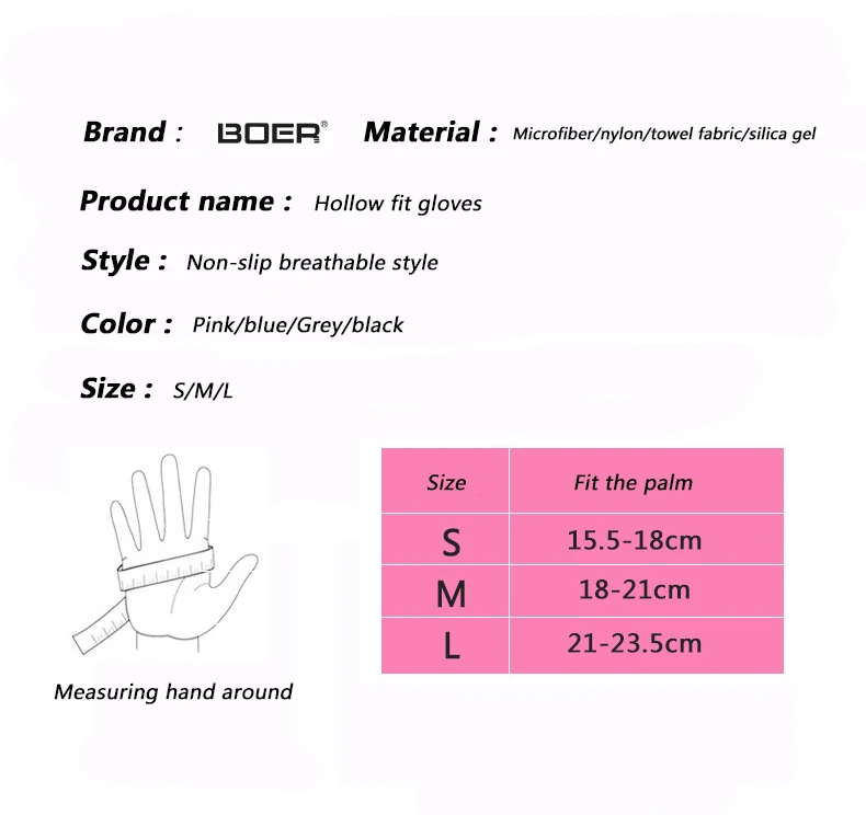 1 Pair Half Finger Gloves for Men/Women Training Gym Dumbbells Yoga Fitness Sports Riding Breathable Thin Section | Спорт и