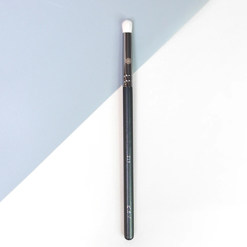 Профессиональная Кисть для размазывания глаз #219 натуральный козий волос круглая