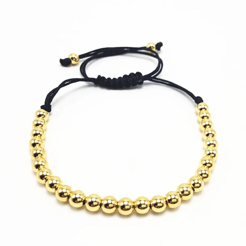 Браслеты мужские и женские круглые из серебристого золота 5 мм 1 шт.|bracelet red|bracelet