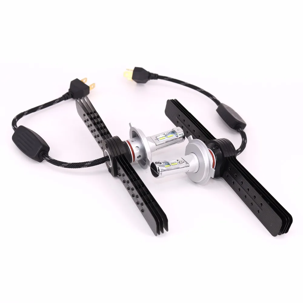 Светодиодные лампы h4 Автомобильные фары H1 H7 H3 H8/H9/H11 9005 9006 9007 880 cree Чипсы авто