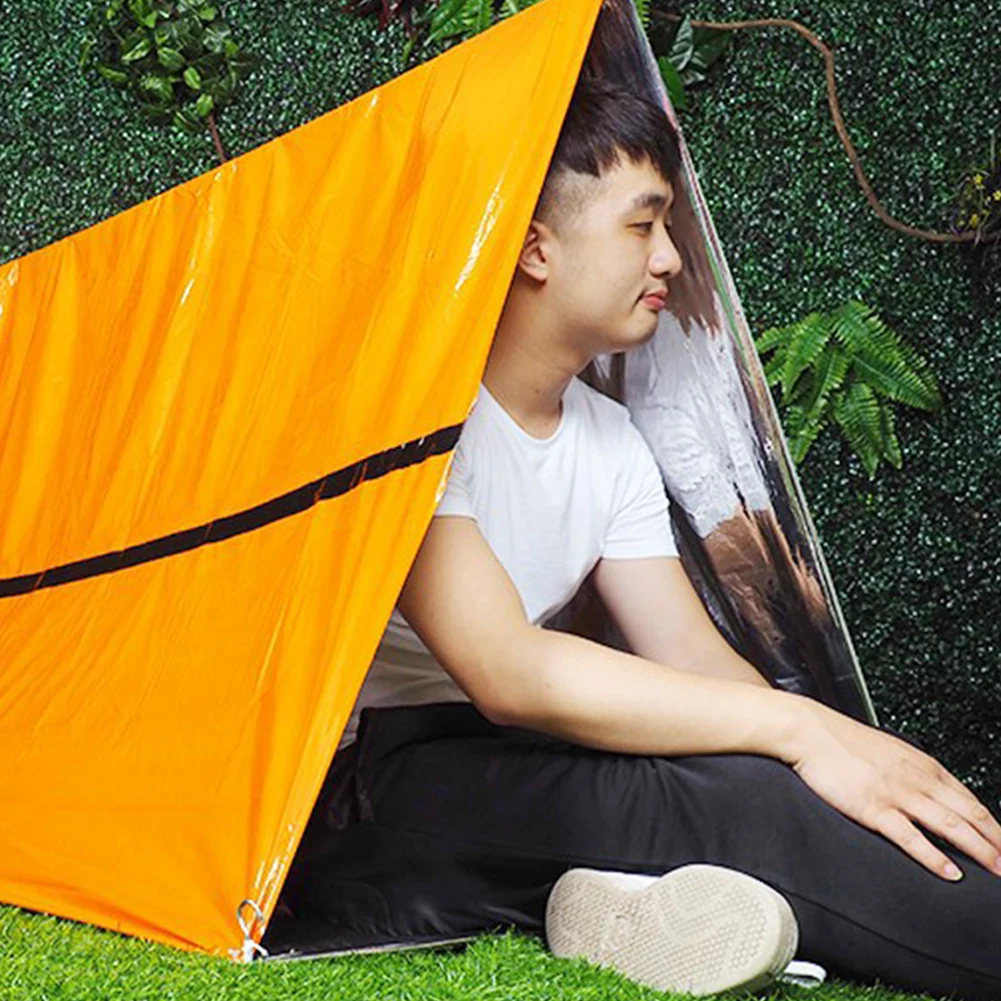 Открытый аварийный коврик кемпинг Первая помощь Выживание теплоизоляционное