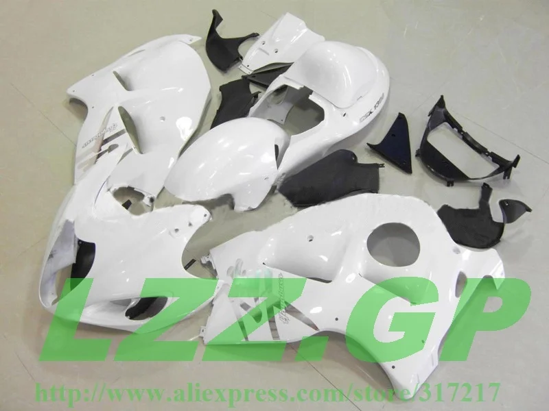 

Injection For SUZUKI Hayabsa GSXR1300 GSX-R1300 GSXR 1300 96 97 98 99 00 01 02 03 04 05 06 07 All White U743 Fairing