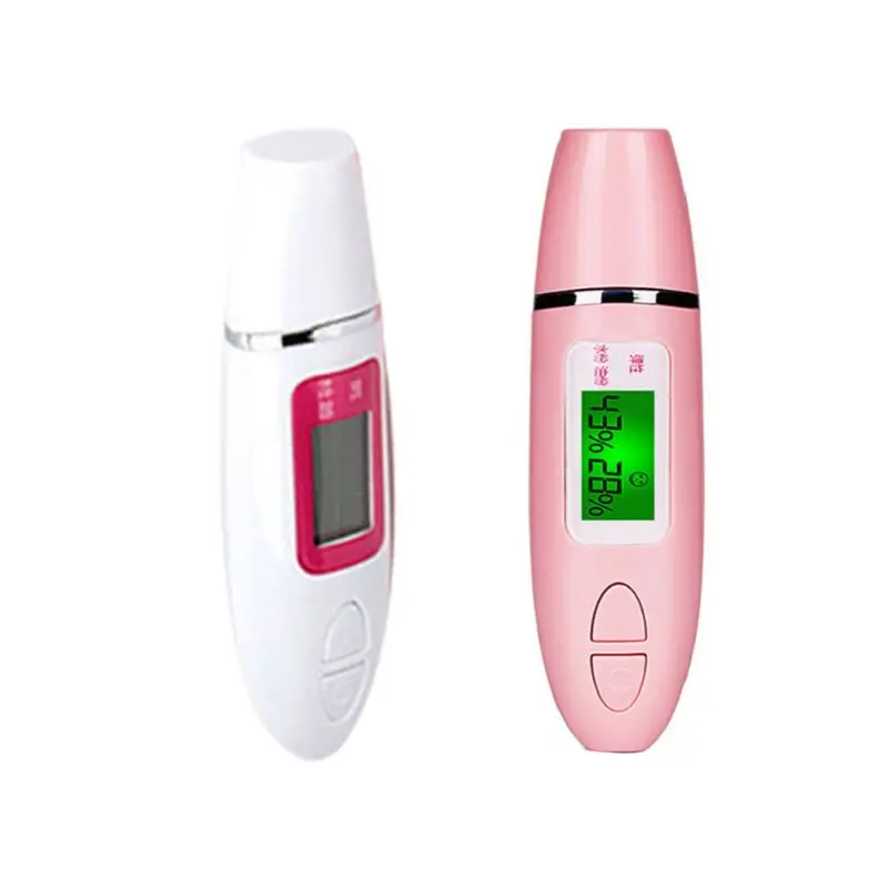 3 в 1 тестер влажности кожи ЖК дисплей цифровой детектор ручка портативный лица