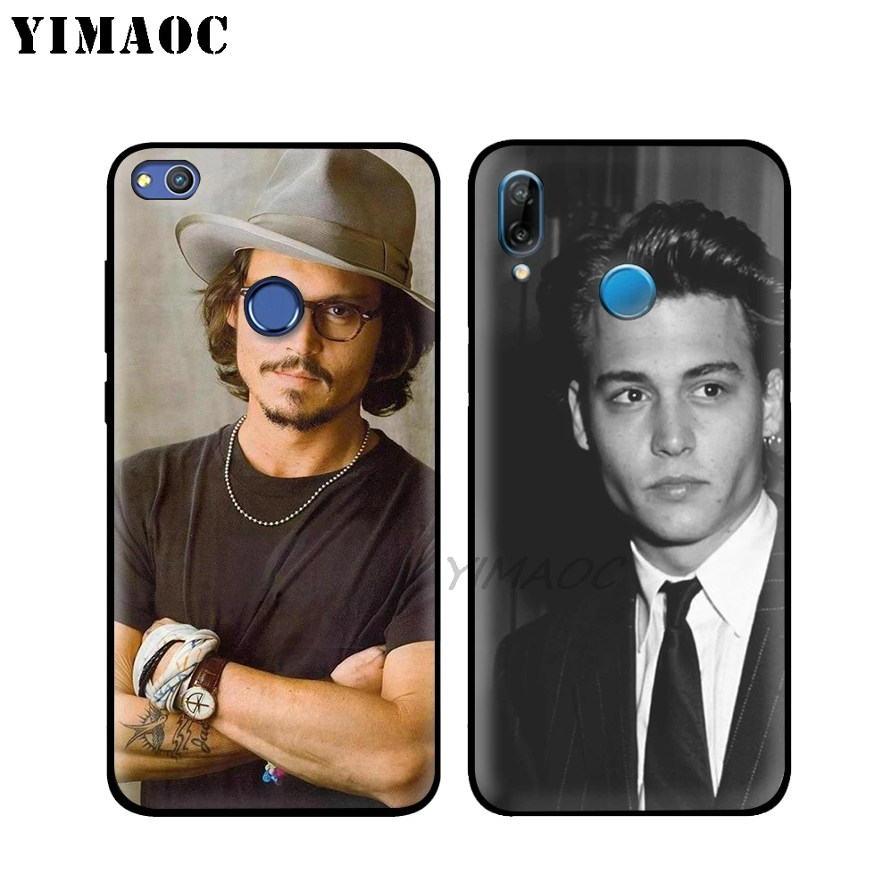 YIMAOC Johnny Deep Soft Case For Huawei P30 P20 Pro P10 P9 P8 2015 2017 P Smart Plus Z 2019 Nova 5i 4 3 3i 2i Lite |