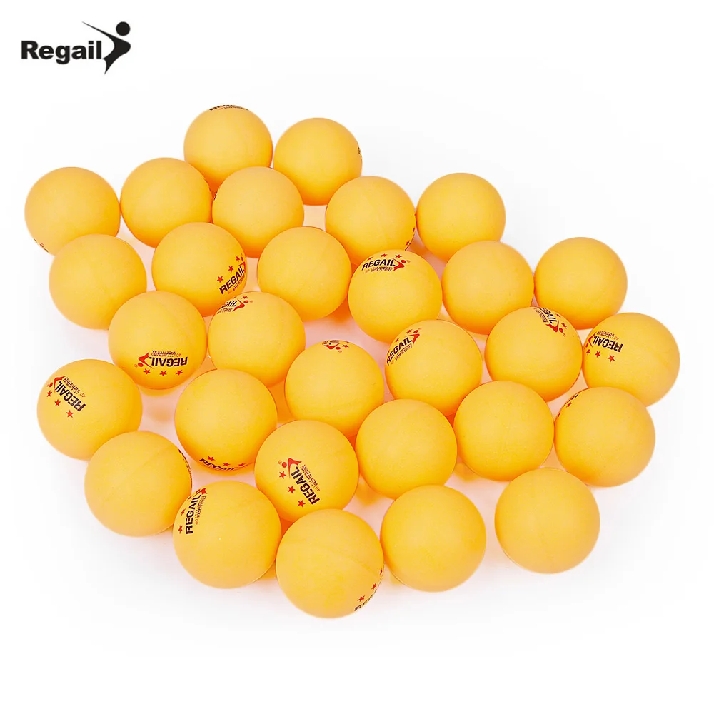 Yellow REGAIL 30 шт стенд 3-Star 40 мм тренировочные для настольного тенниса мячик для пинг-понга прочные мячи для настольного тенниса подходит для дрели - Цвет: Yellow