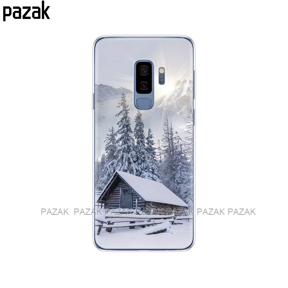 Силиконовый чехол для телефона для samsung Galaxy S9, чехол для samsung S9 plus, чехол для телефона, новинка, TPU, полный 360, защитный - Цвет: 34385