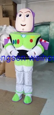 Высокое качество EVA материал Базз Лайтер талисман костюм мультфильм одежда
