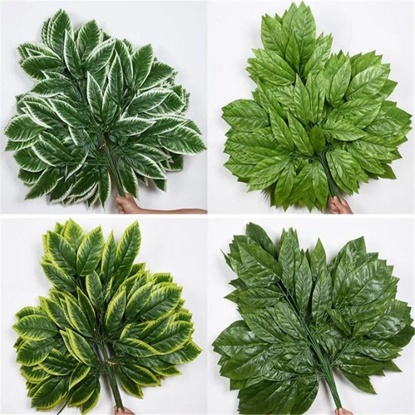 Искусственные стебли манго искусственная зелень ветки для свадебной вечеринки