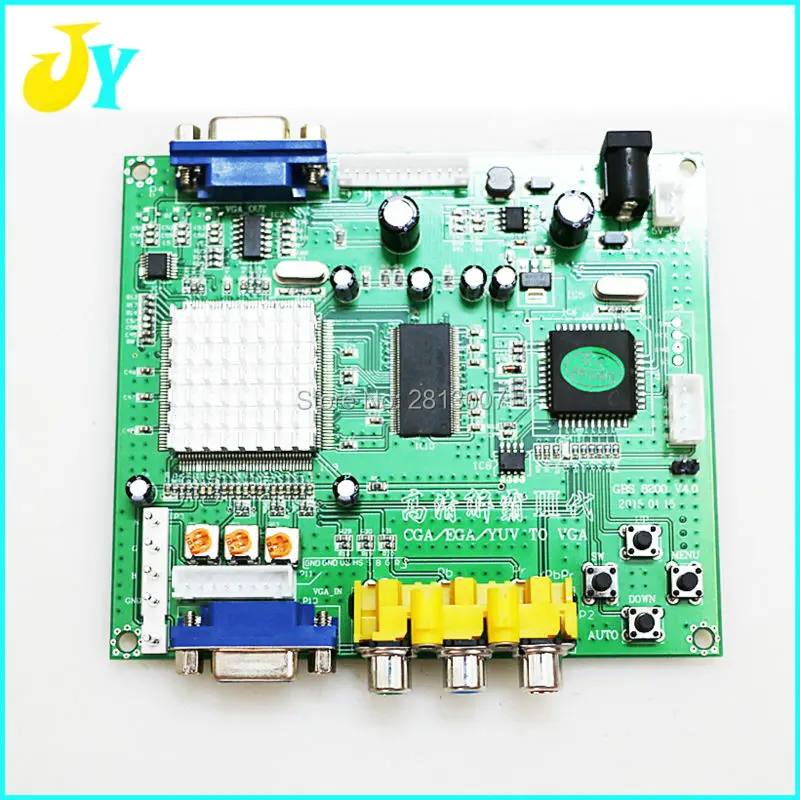 Аркадная игра CGA/EGA/RGBS/RGBHV/YUV/YPBPR для видеоконвертера VGA HD Стандартная плата
